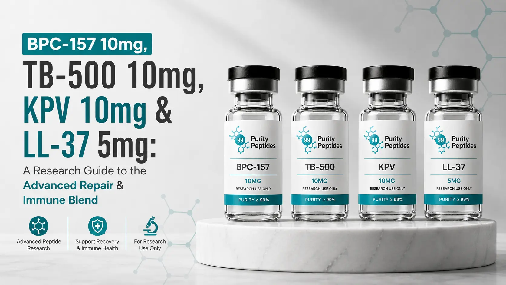 what do you mix bpc 157 powder with BPC-157, TB-500, KPV & LL-37: A Research Guide (2026) Special AHK-Cu Pure For Research Use Only Usage Period:90 days