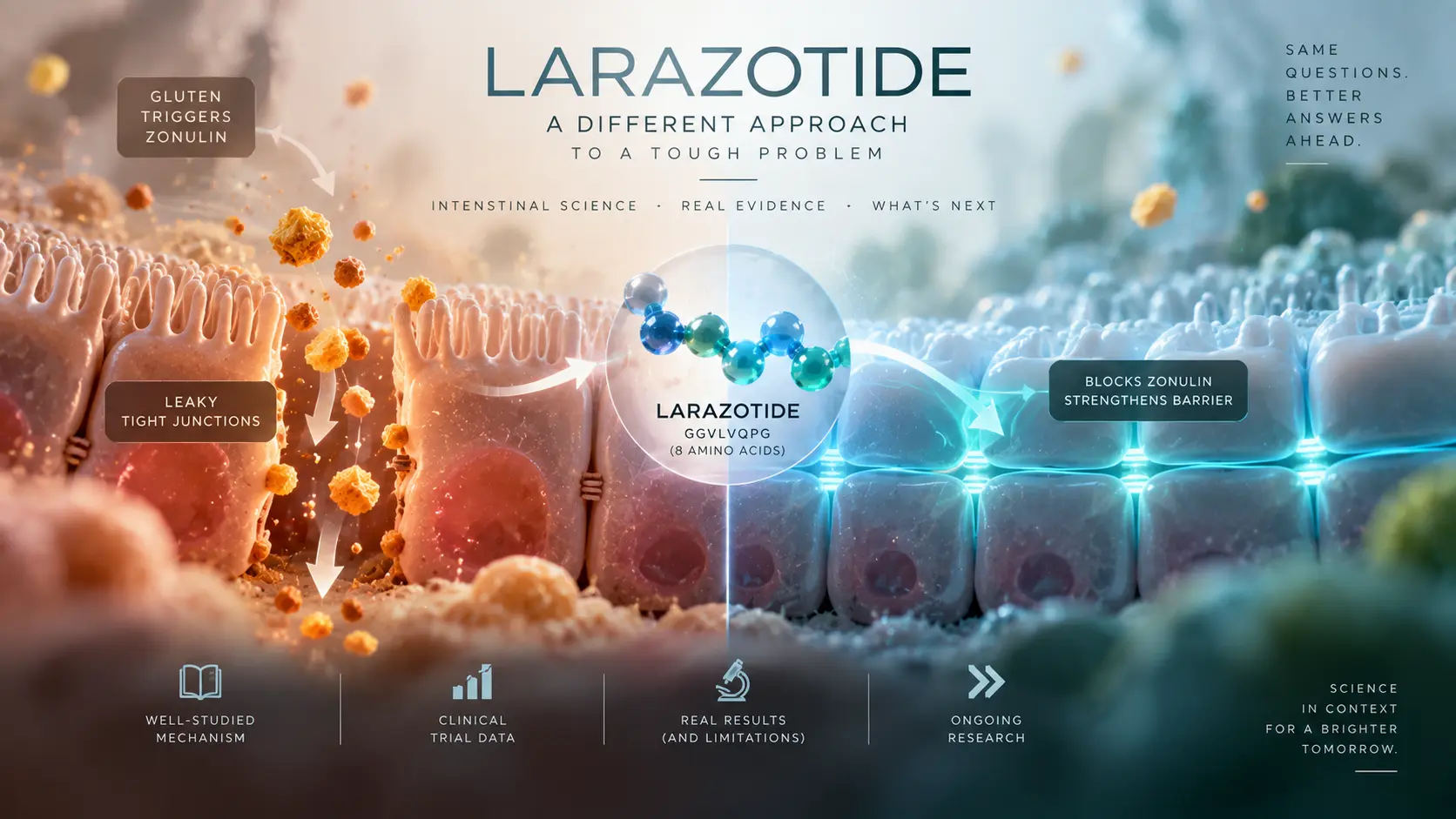Larazotide: The Peptide With Phase 3 Trial Data for Celiac Disease